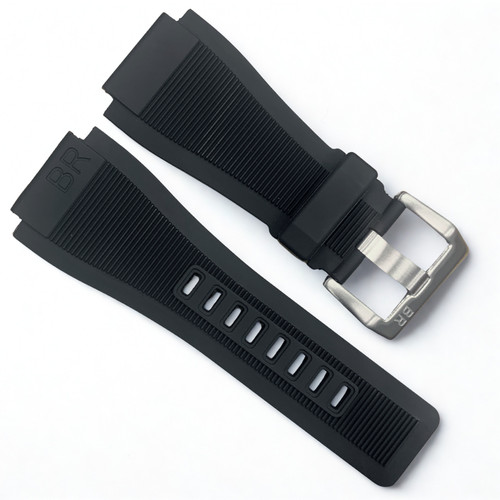 Black rubber strap - rubber, band