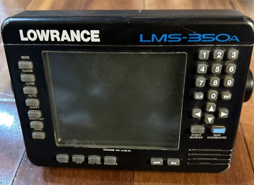 Lowrance lms 350a fishfinder - lowrance, lms-350a