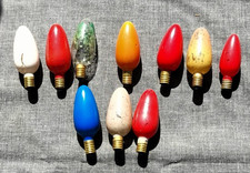 Lot 10 Anciennes Ampoules