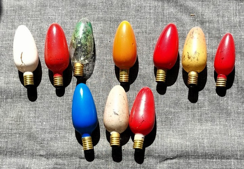 Lot anciennes ampoules - anciennes,