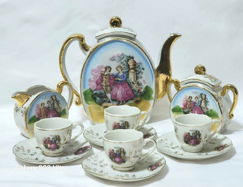 Fragonard tea set demitasse - tea,