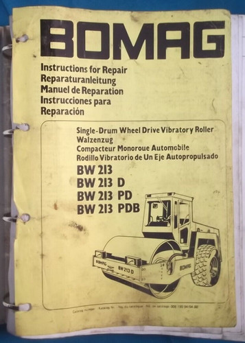 Manuel service compactor - du,