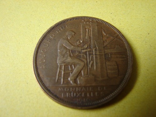 Medaille belge monnaie de - monnaie,