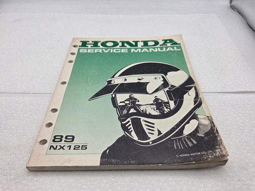 1989 honda nx125 - honda, service
