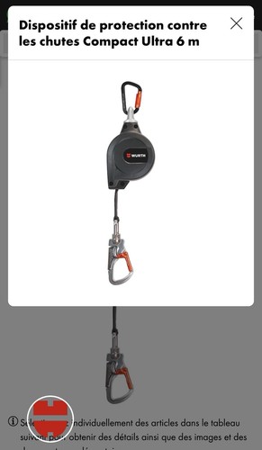 Dispositif antichute compact - dispositif,