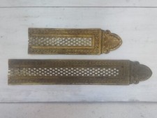 Plaque de propreté en laiton