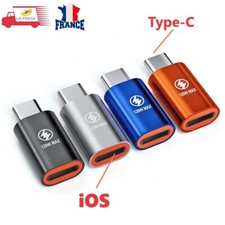 120W Adaptateur iOS Femelle Vers Type-C USB-C Male pour iPhone, iPad, Mac