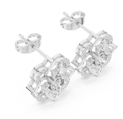 Boucles oreilles clous en - boucles, d'oreilles