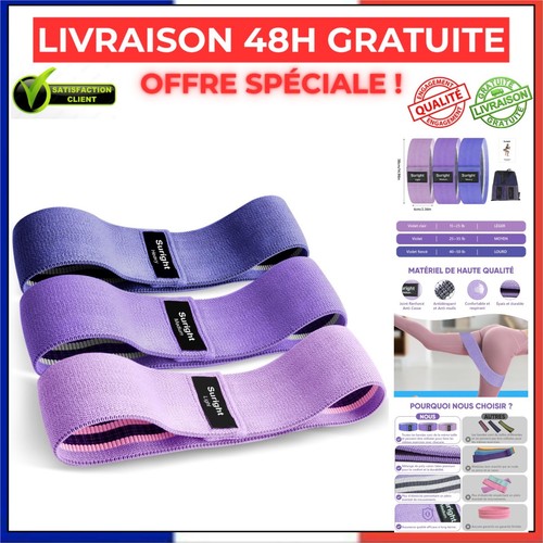 Bandes élastiques musculation