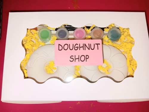 Doughnut shop theme plaster - theme,
