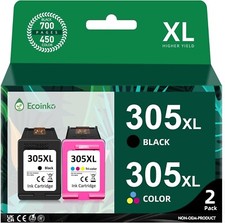 Cartouches Encre pour 305XL HP