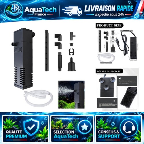 Filtre intérieur aquarium