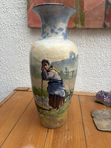 Vase faience - vase,