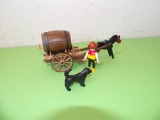 Playmobil horsecar 6464 6218 du tonneau de bière à vin 3627 pour 6000 3666 32...