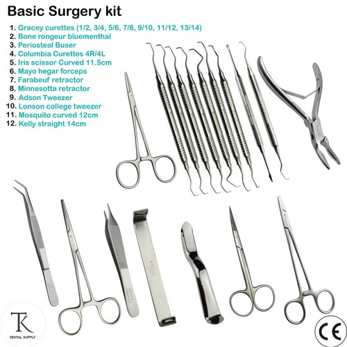 Chirurgie curettes ecarteurs - chirurgie,