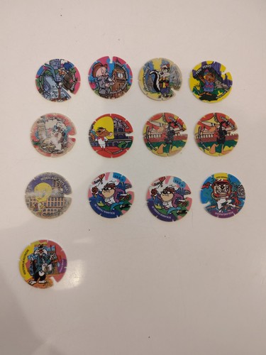 Vintage 1990s tazos looney - 1990s,