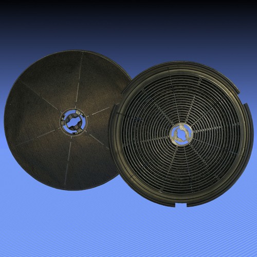 Filtre charbon pour hotte de - 1,