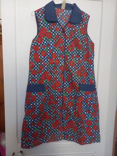 Blouse nylon vintage tablier - nylon,