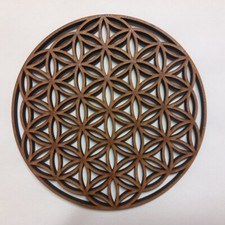 Fleur de vie plaque 15 cm en