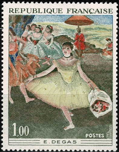 France 1970 edgar degas yt - france,