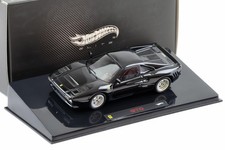 1:43 Hot Wheels Elite Ferrari 288 GTO Coupé Noir 1984