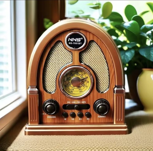 Radio vintage bluetooth nns - vintage,