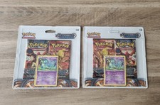 Lot of 2 Pokemon Offensive Steam Duopacks Sealed Fr