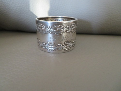 Rond serviette argent - serviette,