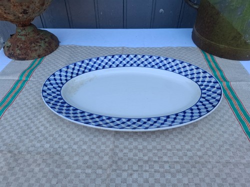 Plat sarreguemines vintage - sarreguemines,