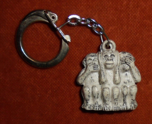 Porte clés les singes - 3,