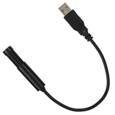 SF-558 Wired Dual Condenser Microphone Mini Recording Condenser Microphone U NEW