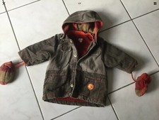 Manteau parka avec moufles