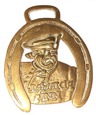 Horse Brass Médaillon Vintage