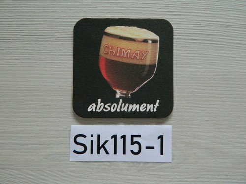 Sous bock chimay absolument - sous,