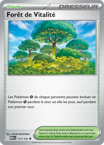 Carte pokémon forêt - carte,