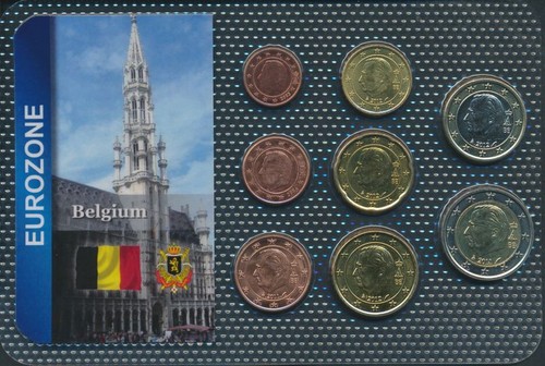 Pièces belgique fleur coin - fleur, de