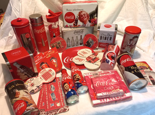 Lot coca cola bouteilles - cola,