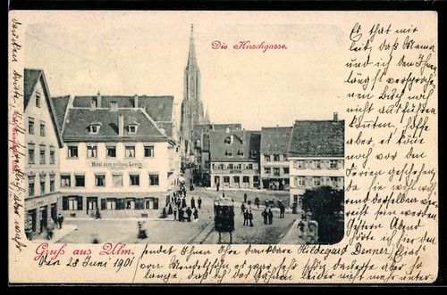 Ulm hirschgasse münster - hirschgasse,,