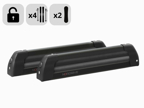 Portasci auto pour barres - auto, de
