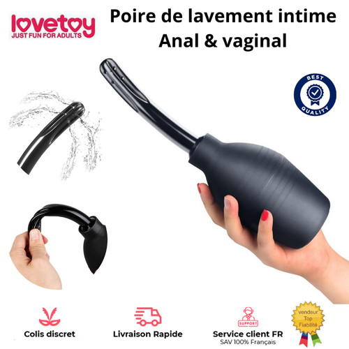 Poire lavement ergonomique - poire, de