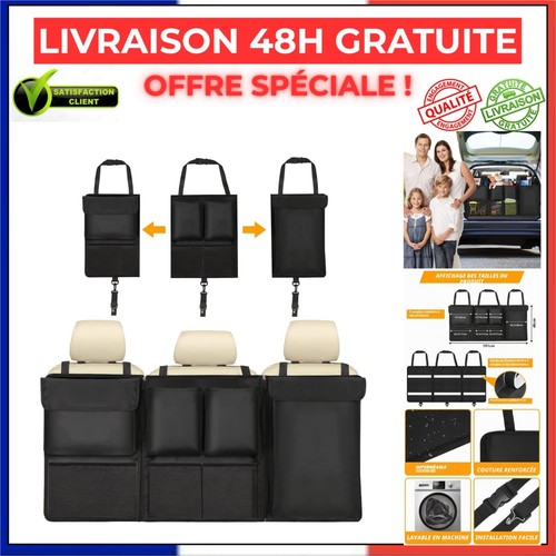 Organisateur coffre voiture