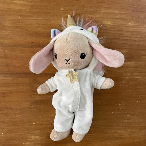 Doudou peluche lapin mouton - peluche,