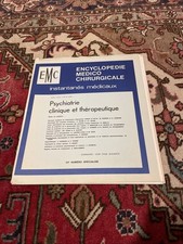 ENCYCLOPÉDIE MÉDICO-CHIRURGICALE N II - 1982 PSYCHIATRIE CLINIQUE THÉRAPEUTIQUE
