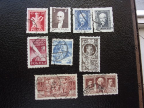 Pologne lot timbres obl - pologne,