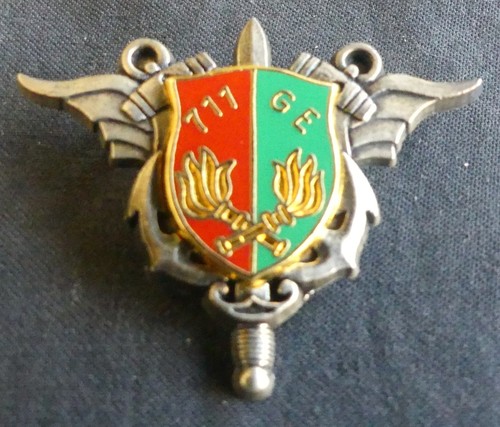 Insigne militaire 711 - °, groupe