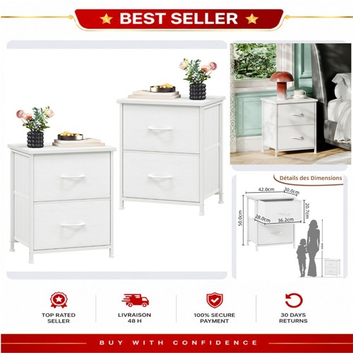 Lot tables chevet - de,