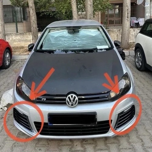 Golf mk6 grilles - r,