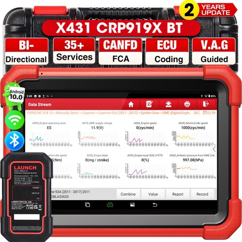 Launch x431 crp919x valise - x431, bt