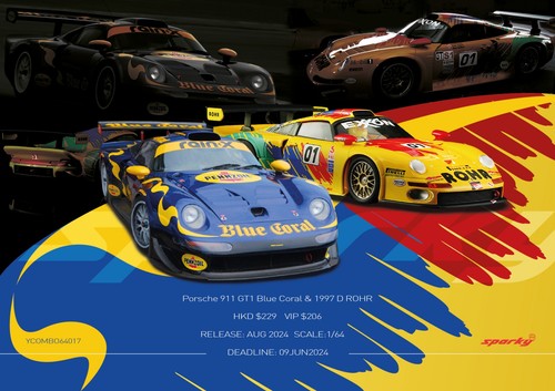 Sparky porsche 911 gt1 - 911,