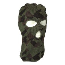 CAGOULE 3 TROUS ACRYLIQUE CAMO